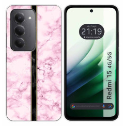 Funda Silicona para Xiaomi Redmi 15 4G / 5G diseño Mármol 04 Dibujos