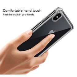 Funda Gel Tpu Anti-Shock Transparente para Iphone XS Max 2