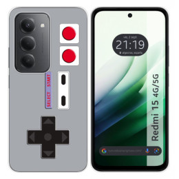 Funda Silicona para Xiaomi Redmi 15 4G / 5G diseño Consola Dibujos