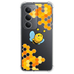 Funda Silicona Antigolpes para Xiaomi Redmi 15 4G / 5G diseño Abeja Dibujos