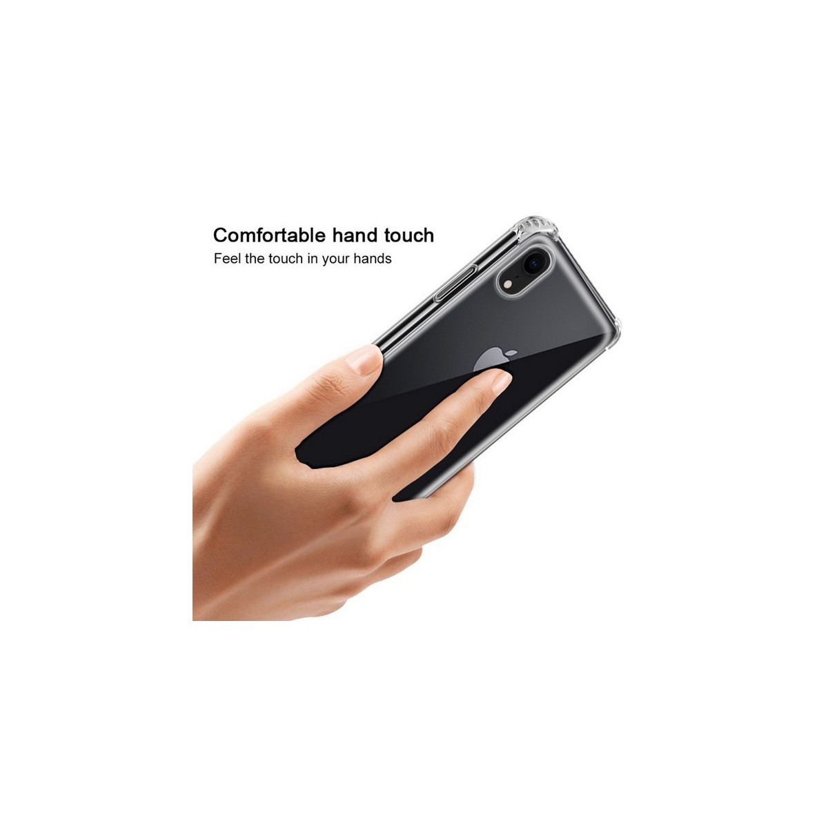 Funda Gel Tpu Anti-Shock Transparente para Iphone Xr