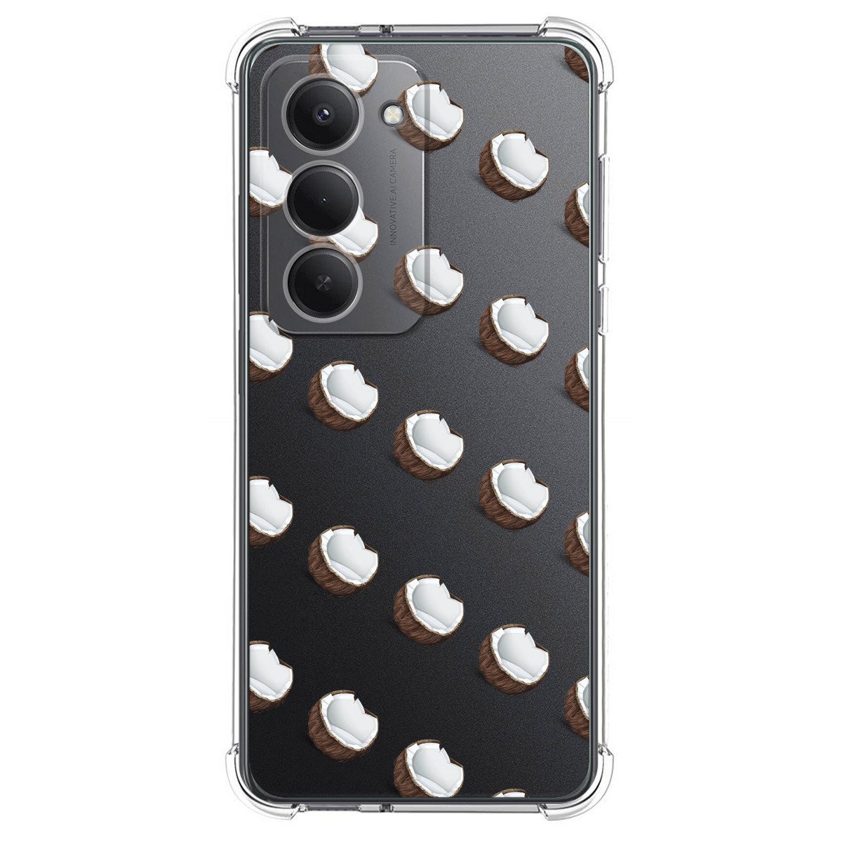 Funda Silicona Antigolpes para Xiaomi Redmi 15 4G / 5G diseño Cocos Dibujos