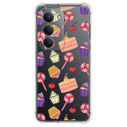 Funda Silicona Antigolpes para Xiaomi Redmi 15 4G / 5G diseño Dulces 01 Dibujos