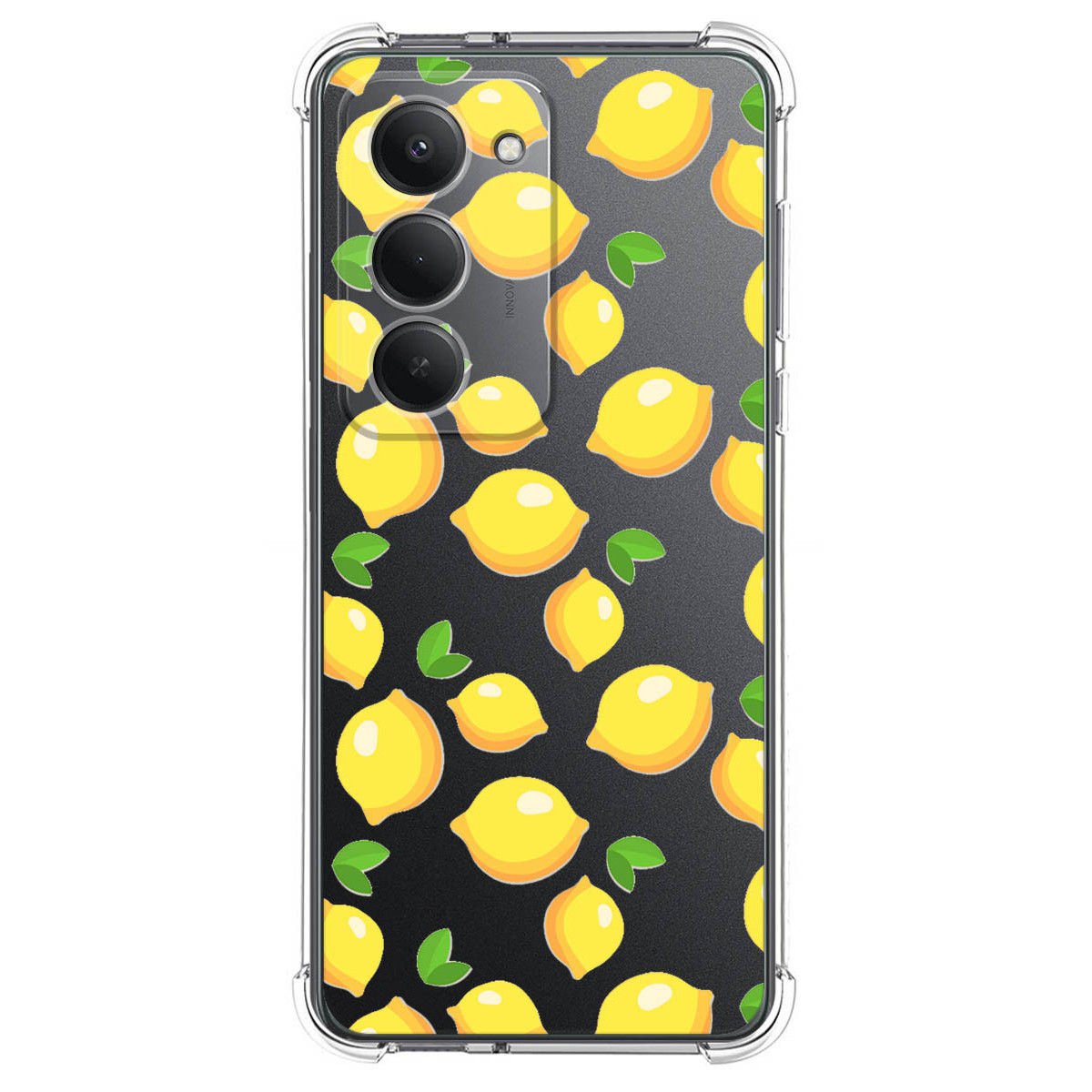 Funda Silicona Antigolpes para Xiaomi Redmi 15 4G / 5G diseño Limones Dibujos