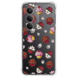 Funda Silicona Antigolpes para Xiaomi Redmi 15 4G / 5G diseño Muffins Dibujos
