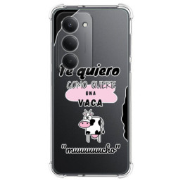 Funda Silicona Antigolpes para Xiaomi Redmi 15 4G / 5G diseño Vaca Dibujos