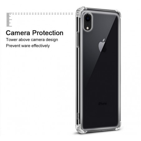 Funda Gel Tpu Anti-Shock Transparente para Iphone Xr