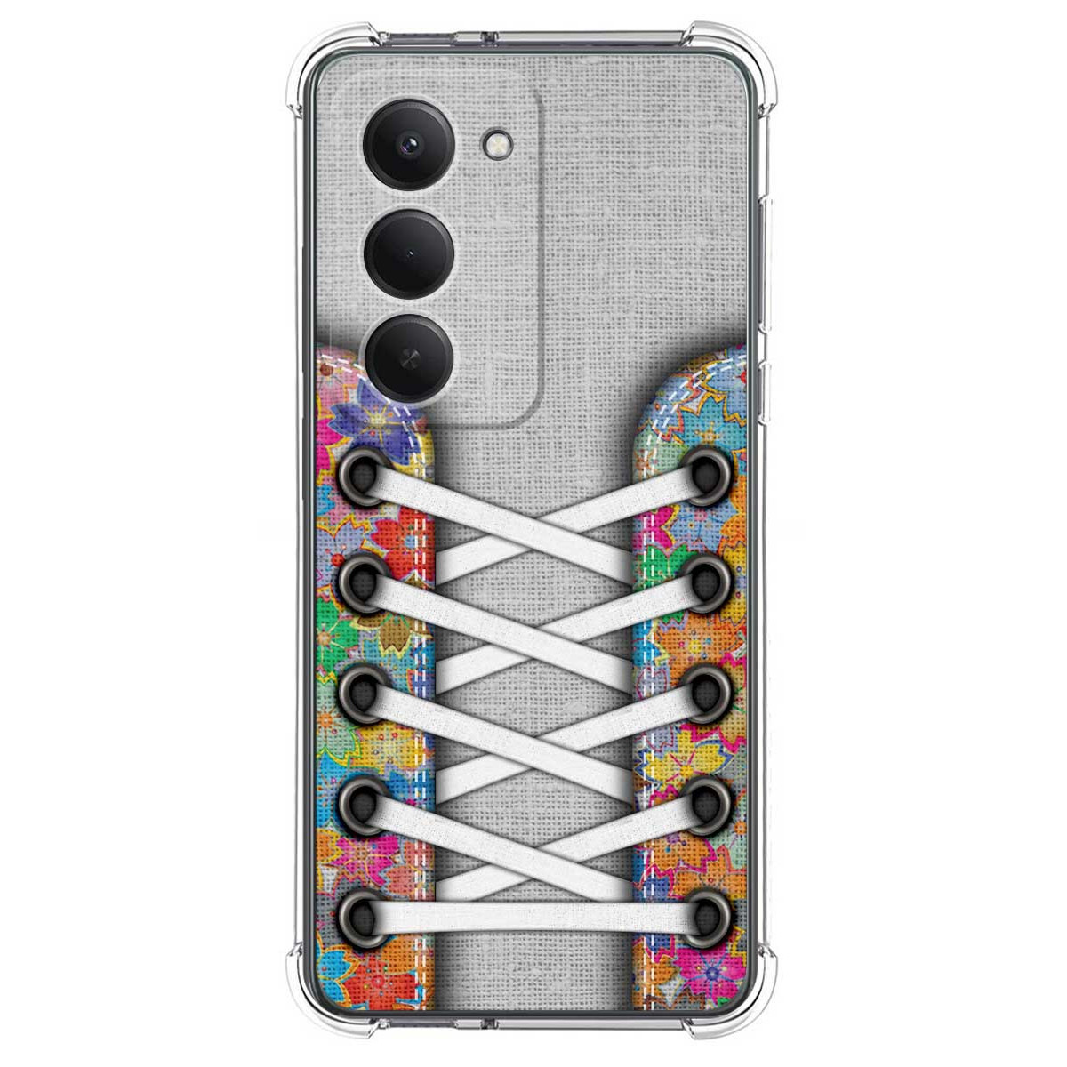 Funda Silicona Antigolpes para Xiaomi Redmi 15 4G / 5G diseño Zapatillas 04 Dibujos