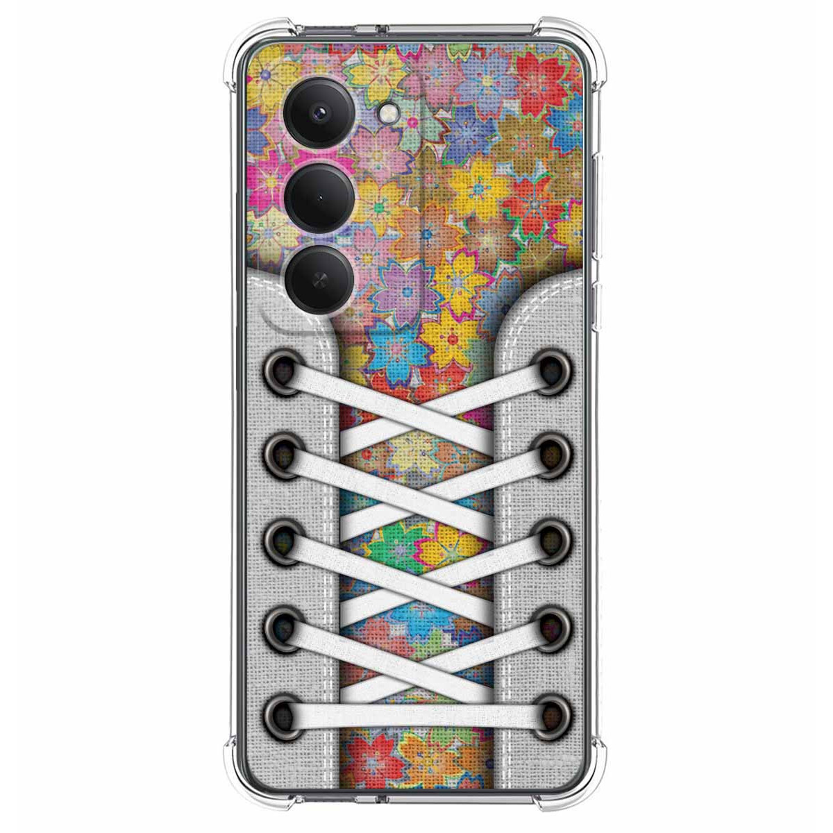 Funda Silicona Antigolpes para Xiaomi Redmi 15 4G / 5G diseño Zapatillas 05 Dibujos