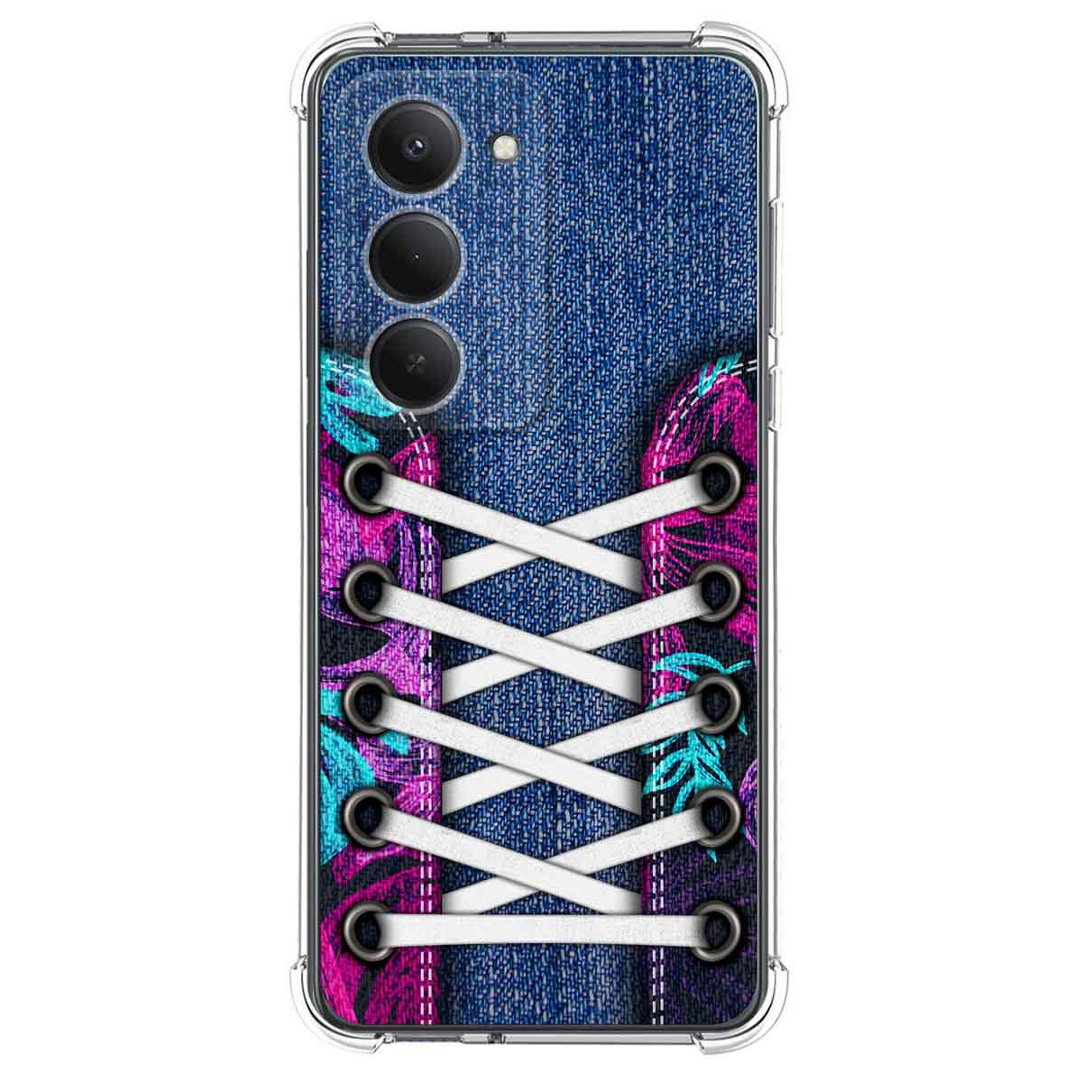 Funda Silicona Antigolpes para Xiaomi Redmi 15 4G / 5G diseño Zapatillas 06 Dibujos