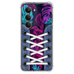 Funda Silicona Antigolpes para Xiaomi Redmi 15 4G / 5G diseño Zapatillas 07 Dibujos