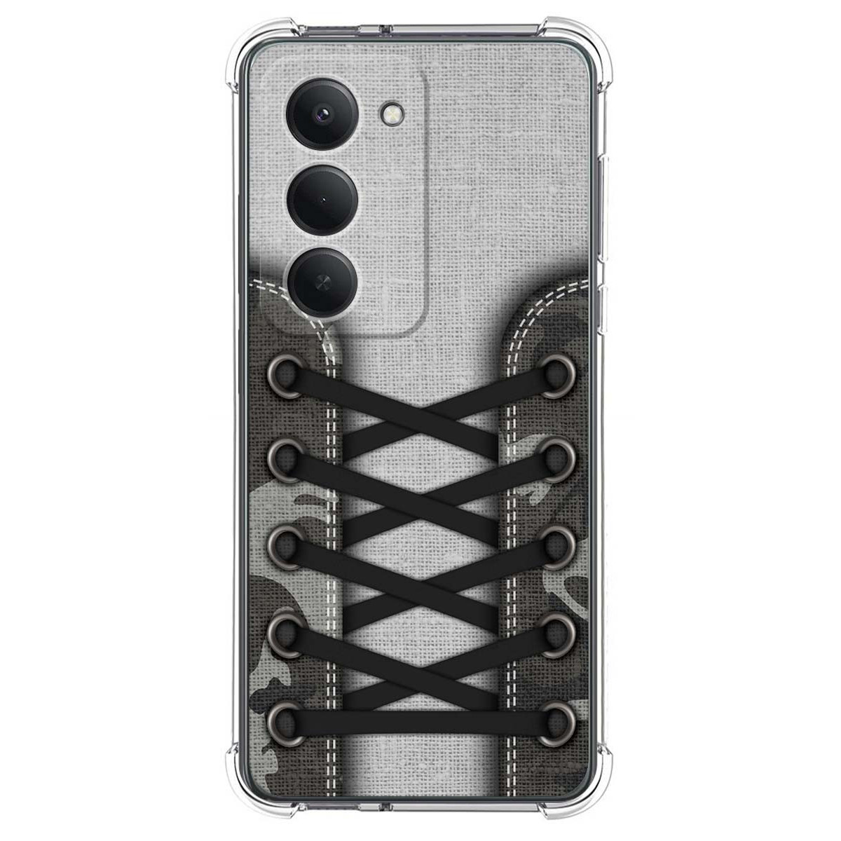 Funda Silicona Antigolpes para Xiaomi Redmi 15 4G / 5G diseño Zapatillas 16 Dibujos