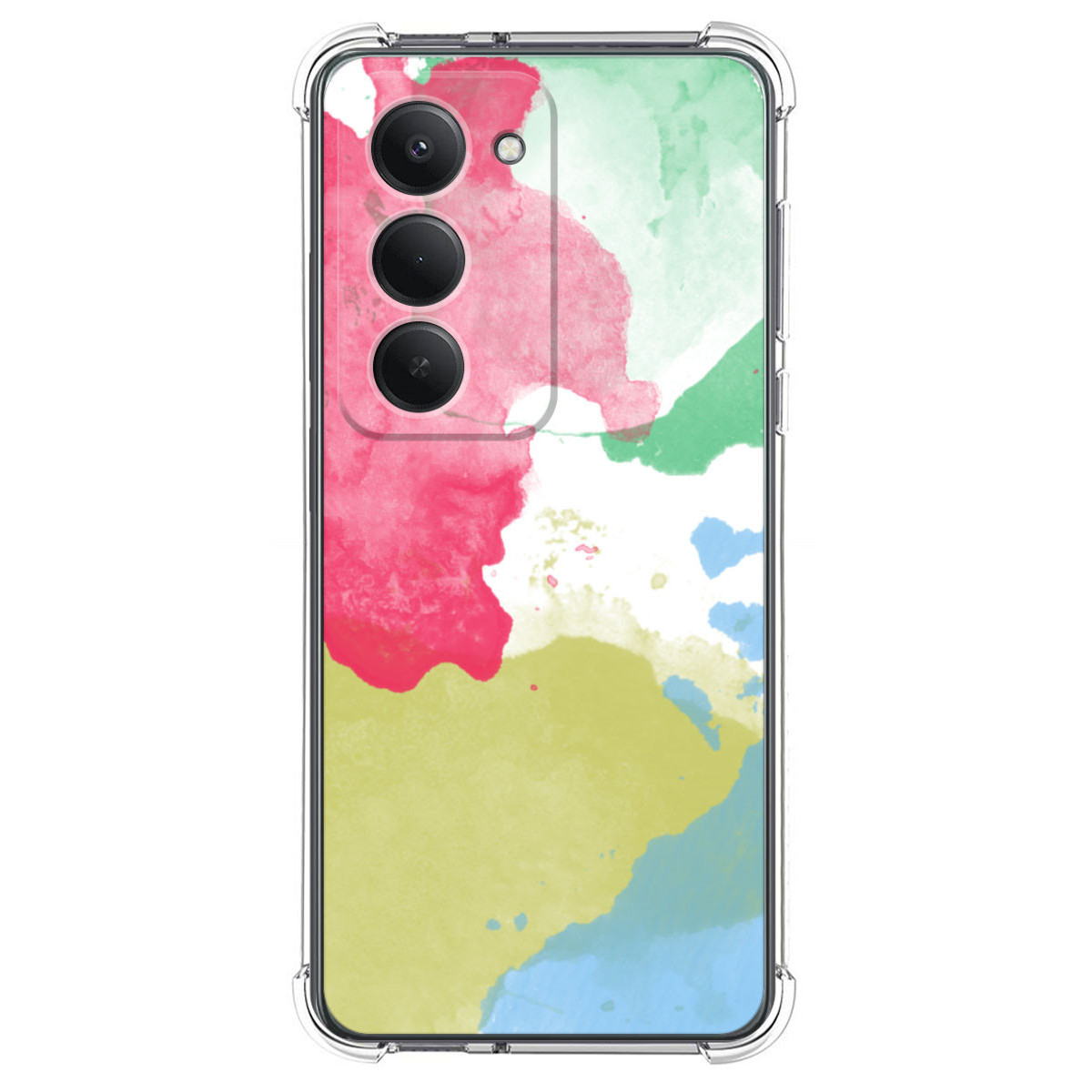 Funda Silicona Antigolpes para Xiaomi Redmi 15 4G / 5G diseño Acuarela 02 Dibujos