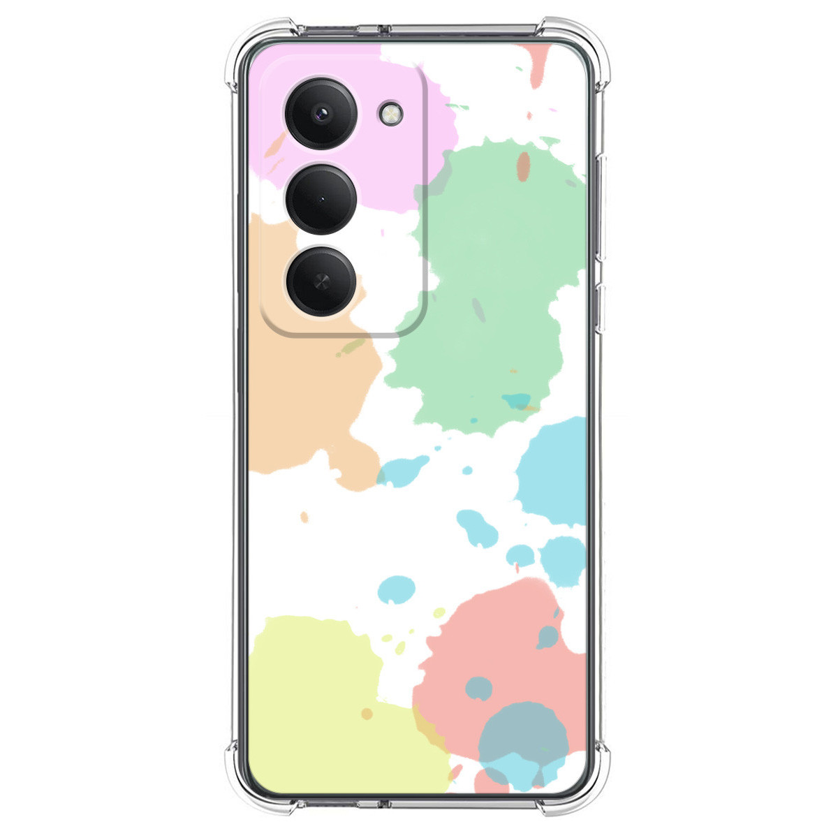 Funda Silicona Antigolpes para Xiaomi Redmi 15 4G / 5G diseño Acuarela 05 Dibujos
