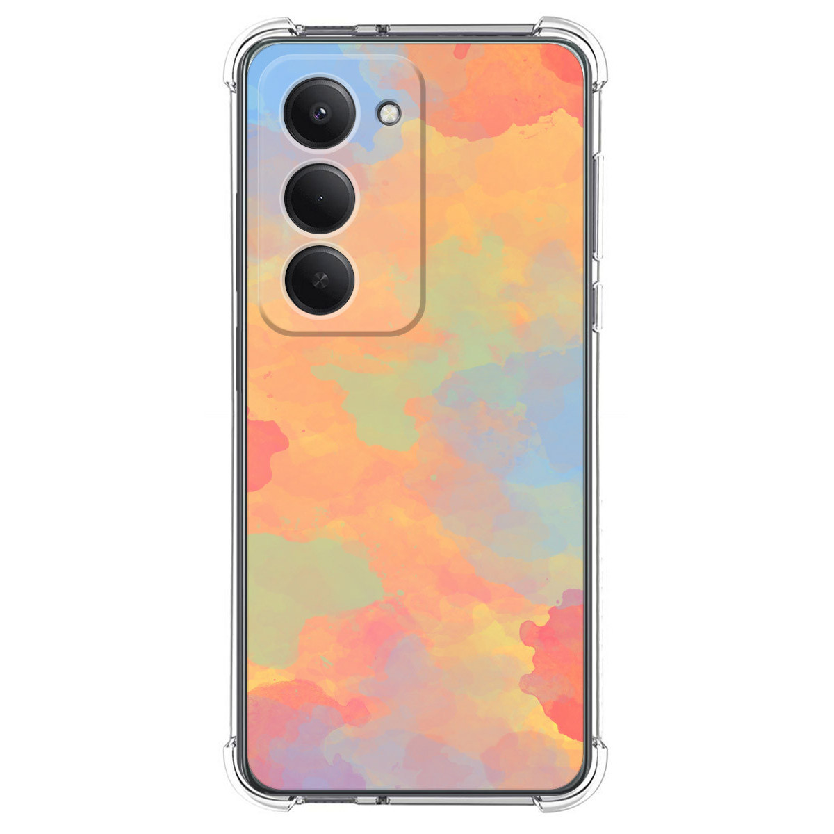 Funda Silicona Antigolpes para Xiaomi Redmi 15 4G / 5G diseño Acuarela 08 Dibujos