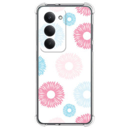 Funda Silicona Antigolpes para Xiaomi Redmi 15 4G / 5G diseño Flores 06 Dibujos