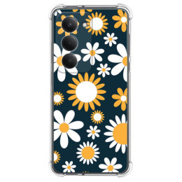 Funda Silicona Antigolpes para Xiaomi Redmi 15 4G / 5G diseño Flores 08 Dibujos
