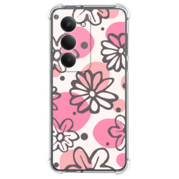 Funda Silicona Antigolpes para Xiaomi Redmi 15 4G / 5G diseño Flores 09 Dibujos