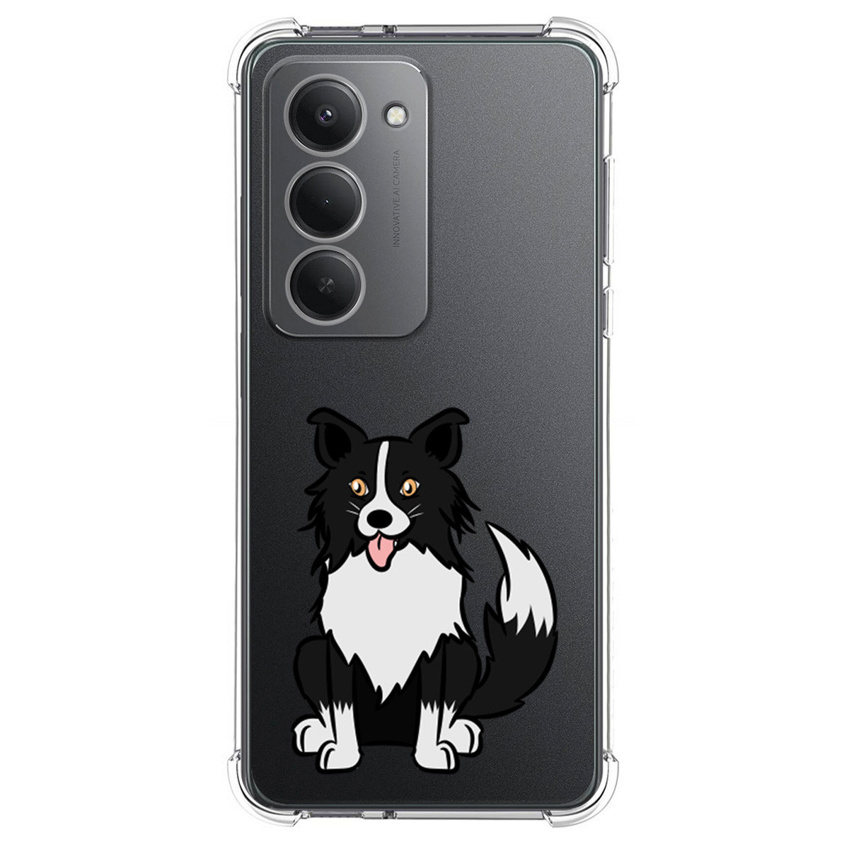 Funda Silicona Antigolpes para Xiaomi Redmi 15 4G / 5G diseño Perros 01 Dibujos