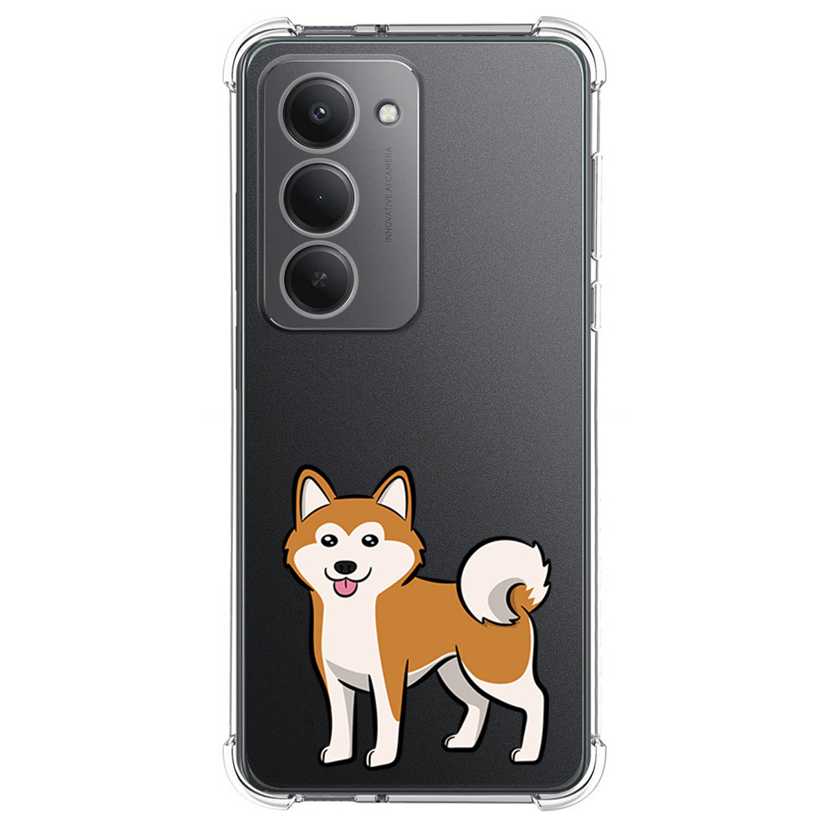 Funda Silicona Antigolpes para Xiaomi Redmi 15 4G / 5G diseño Perros 02 Dibujos