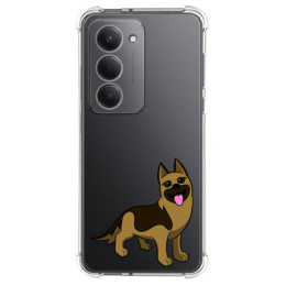 Funda Silicona Antigolpes para Xiaomi Redmi 15 4G / 5G diseño Perros 03 Dibujos