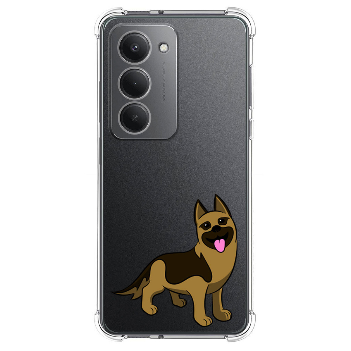 Funda Silicona Antigolpes para Xiaomi Redmi 15 4G / 5G diseño Perros 03 Dibujos