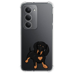 Funda Silicona Antigolpes para Xiaomi Redmi 15 4G / 5G diseño Perros 04 Dibujos