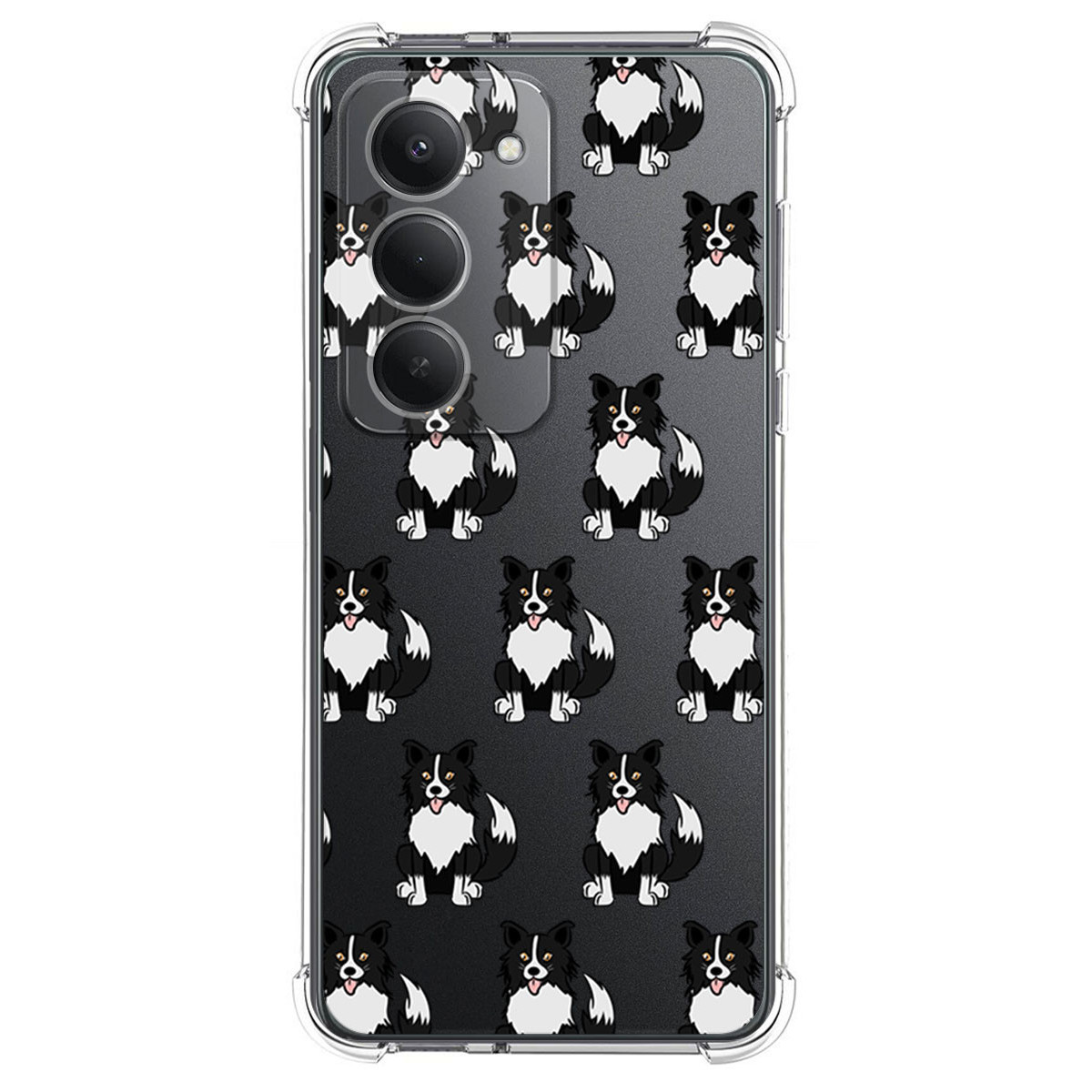 Funda Silicona Antigolpes para Xiaomi Redmi 15 4G / 5G diseño Perros 07 Dibujos