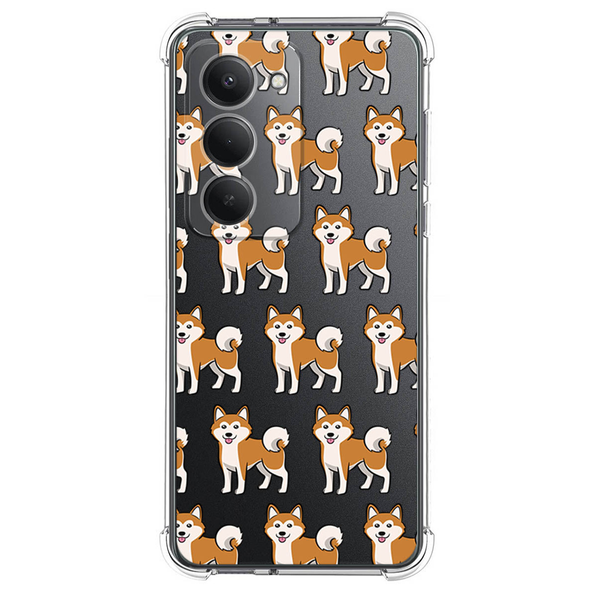 Funda Silicona Antigolpes para Xiaomi Redmi 15 4G / 5G diseño Perros 08 Dibujos