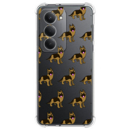 Funda Silicona Antigolpes para Xiaomi Redmi 15 4G / 5G diseño Perros 09 Dibujos