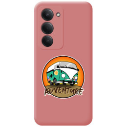 Funda Silicona Líquida Rosa para Xiaomi Redmi 15 4G / 5G diseño Adventure Dibujos
