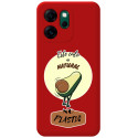 Funda Silicona Líquida Roja para Oppo Reno 14 FS / 14FS 5G diseño Culo Natural Dibujos