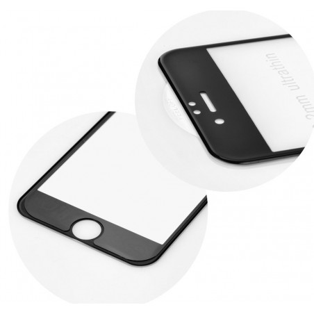 Protector Cristal Templado Completo Full Glue Negro para Huawei Honor Play Vidrio