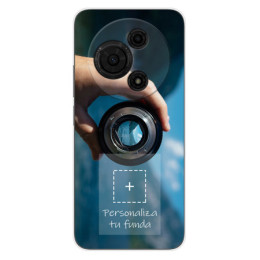 Personaliza tu Funda Silicona Gel Tpu Transparente con tu Fotografia para TCL 60 SE Dibujo Personalizada