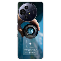 Personaliza tu Funda Silicona Gel Tpu Transparente con tu Fotografia para TCL 50 / 50 Pro NXTPAPER 5G Dibujo Personalizada