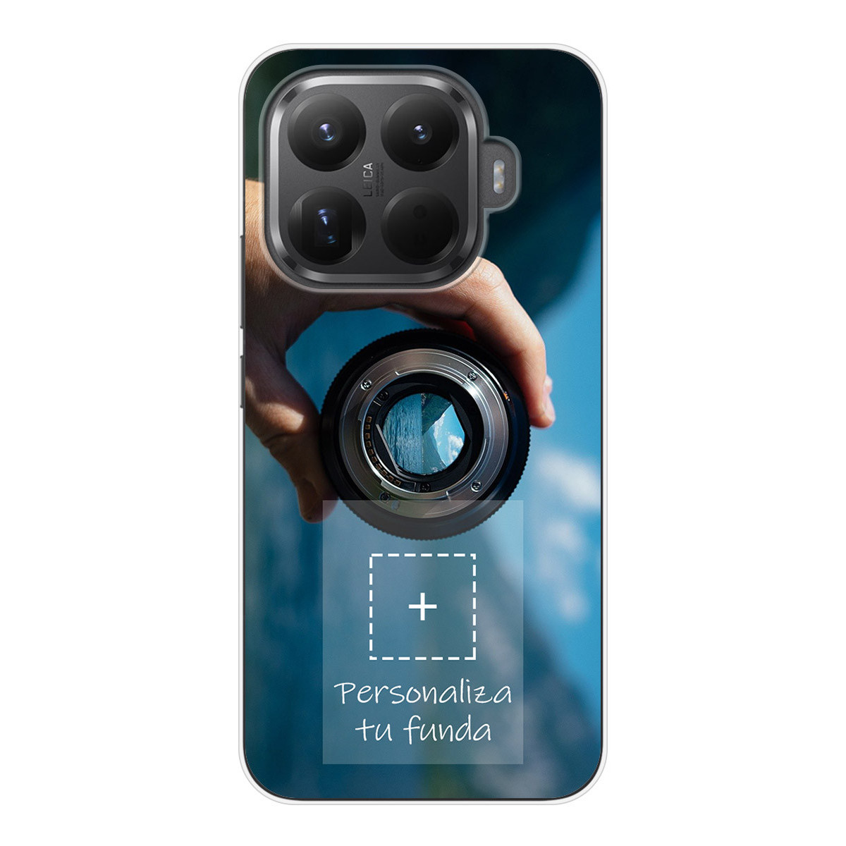 Personaliza tu Funda Silicona Gel Tpu Transparente con tu Fotografia para Xiaomi 15T Pro 5G Dibujo Personalizada