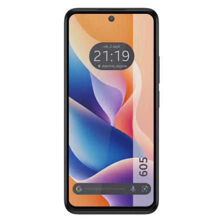 Protector Cristal Templado Completo 5D Full Glue Negro para TCL 605 Vidrio