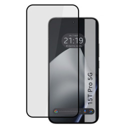 Protector Cristal Templado Completo 5D Full Glue Negro para Xiaomi 15T Pro 5G Vidrio