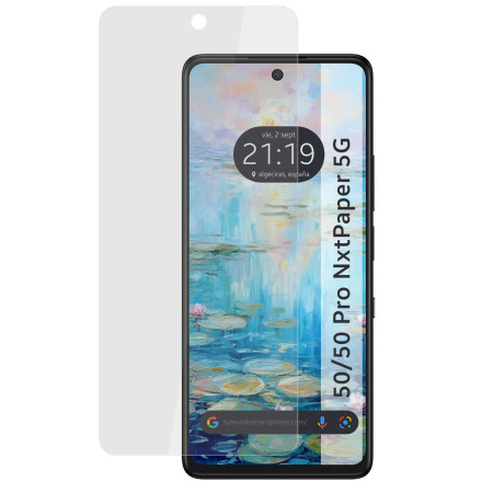 Protector Pantalla Hidrogel Mate Antihuellas para TCL 50 / 50 Pro NXTPAPER 5G