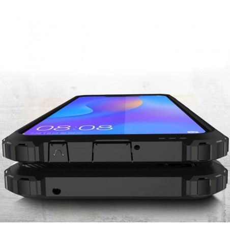 Funda Tipo Hybrid Tough Armor (Pc+Tpu) Negra para Huawei P Smart Plus