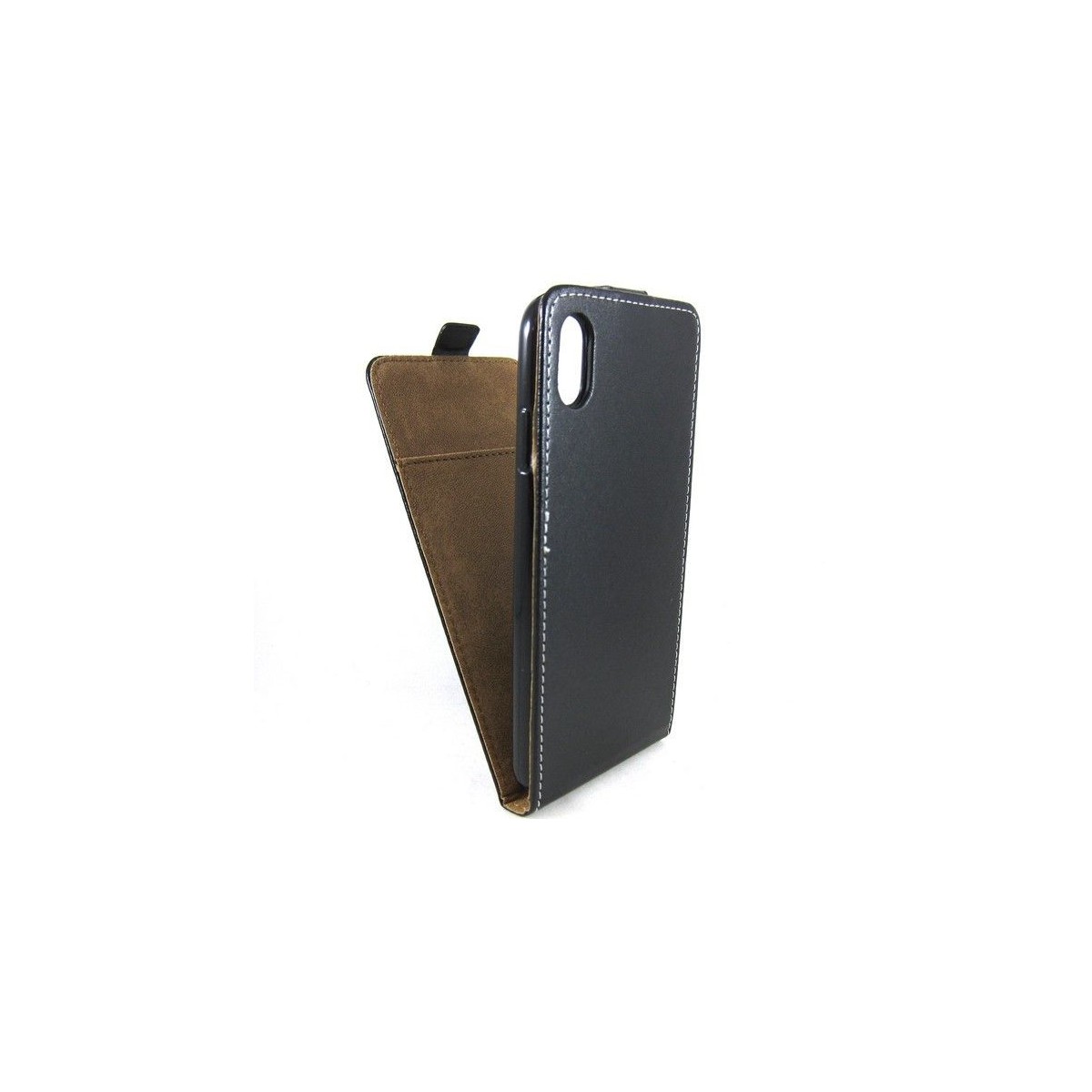 Funda Piel Premium Negra Ultra-Slim para Iphone Xr