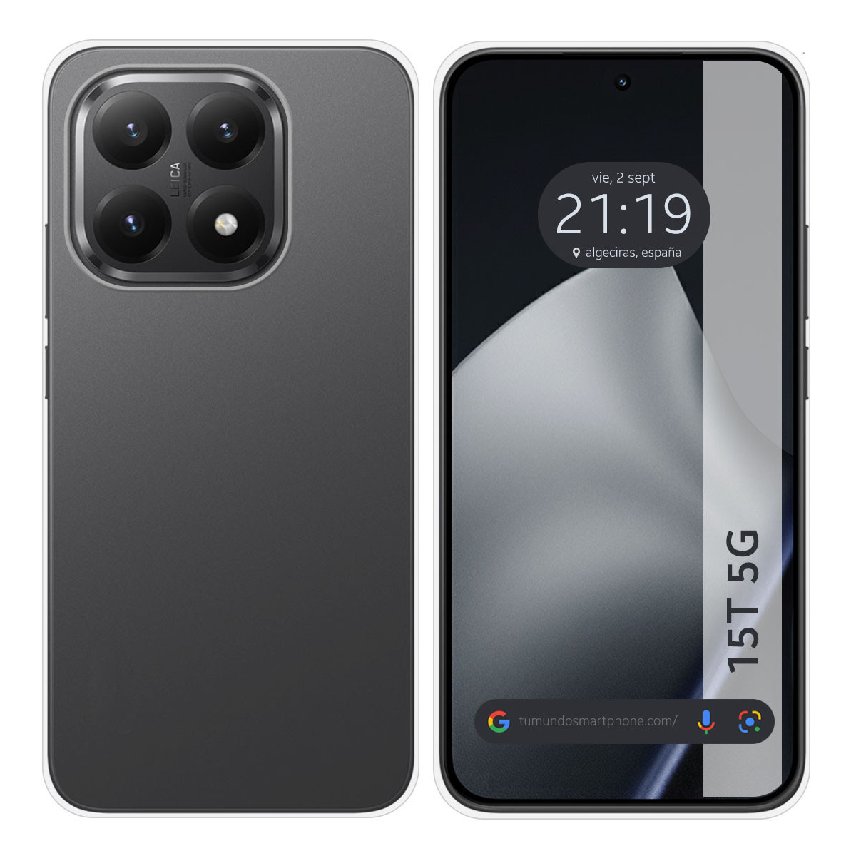 Funda Silicona Gel TPU Transparente para Xiaomi 15T 5G