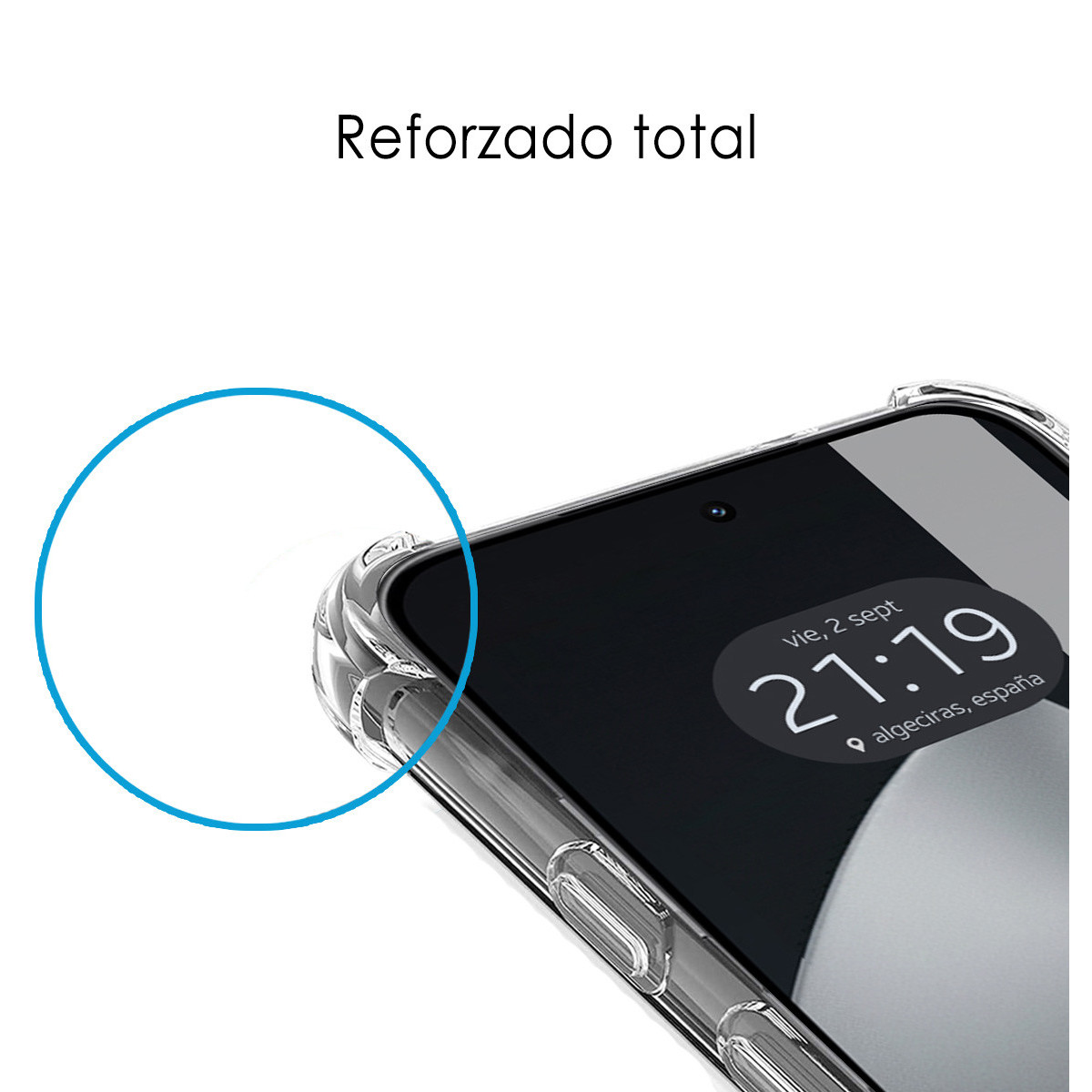 Funda Silicona Antigolpes Transparente para Xiaomi 15T Pro 5G