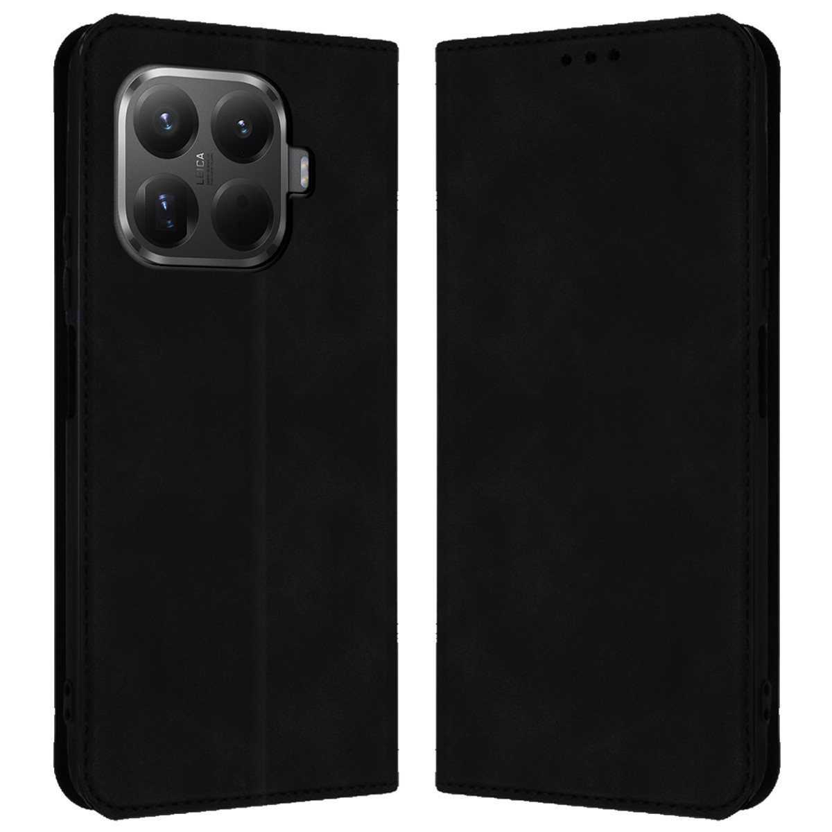 Funda Libro de Polipiel con tarjetero para Xiaomi 15T Pro 5G color Negra