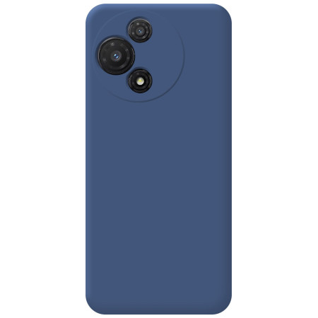 Funda Silicona Líquida Ultra Suave para TCL 60 5G color Azul
