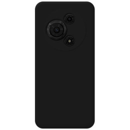 Funda Silicona Líquida Ultra Suave para TCL 605 color Negra 2