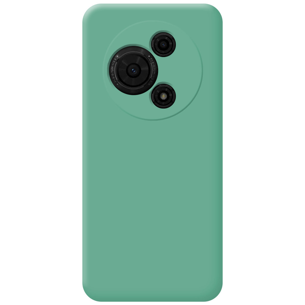 Funda Silicona Líquida Ultra Suave para TCL 605 color Verde