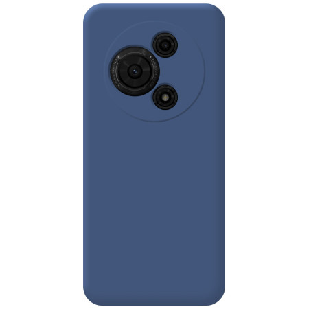 Funda Silicona Líquida Ultra Suave para TCL 60 SE color Azul