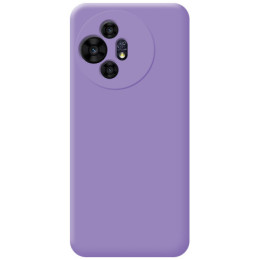 Funda Silicona Líquida Ultra Suave para TCL 50 / 50 Pro NXTPAPER 5G color Morada 2