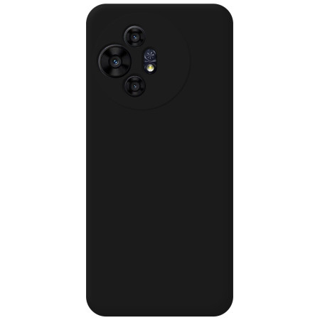 Funda Silicona Líquida Ultra Suave para TCL 50 / 50 Pro NXTPAPER 5G color Negra